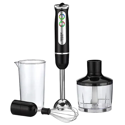 Blender DELTA LUX DL-7039B chernyj, 800Vt., regul.skorosti 