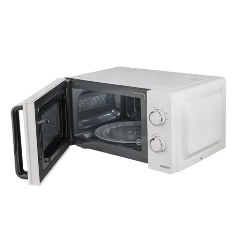 SVCH Centek CT-1575 White (Belyj) 700W, 20l, 6 urovnej moschnosti, podsvetka, otkryvanie ruchkoj_4
