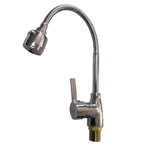 Smesitel   kuhonnyj  bokovoj sharovyj  elastichnyj gusak 87102 MAYFAIR_1
