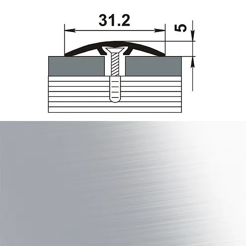 Profil stykoperekryvayuschij PS 04-2. 900.001 alyuminij_1