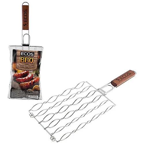 Reshetka-gril dlya sosisok, kolbasok, shpikachek ECOS, razmer: 27*17 sm art.999672_1