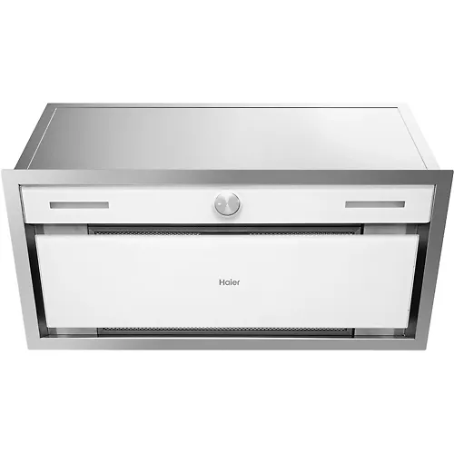 Vytyazhka kuhonnaya vstraivaemaya Haier HVX-BI664GW, belyj s nerzhaveyuschej stalyu_1