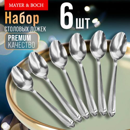 9-31521 Lozhki stolovye 6sht nerzh/st MB (h80) 