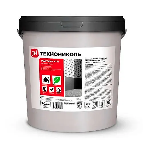 Mastika krovelnaya Tehnonikol №31 vedro 18kg (kod688799)_1
