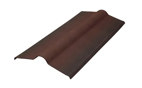Konkovyj element cherepitsa  Onduli korichnevyj_1