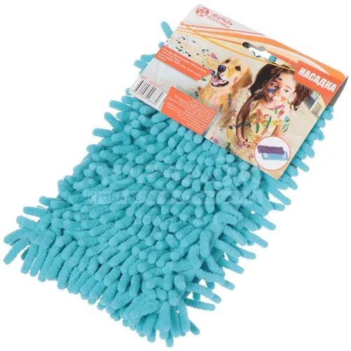 Cmennyj blok iz mikrofibry vermishel pryamoug.43*13sm golub HD1501 k shvabre HD1501B refill MI_1