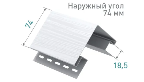 Naruzhnyj ugol YU-Plast Planken ugolnyj 3,05 m_2
