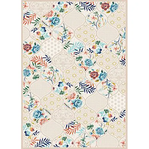Kover VERSUS 160*230 oval. - W814A CREAM/CREAM_1
