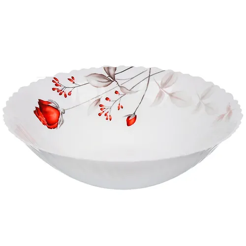 Salatnik steklokeramika, kruglyj, 24 sm, 1.5 l, nizkij, Veronika, Daniks, LHDW95/220303 (448954)_1