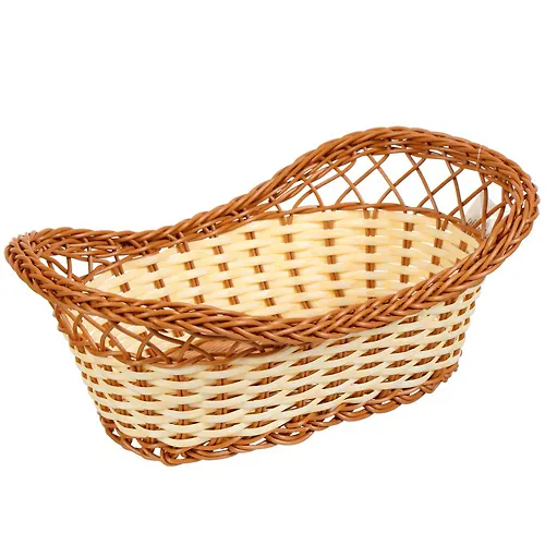 Korzina 29h17.5 sm, ovalnaya, pletenaya, plastik, Y4-4946 (396113)_1