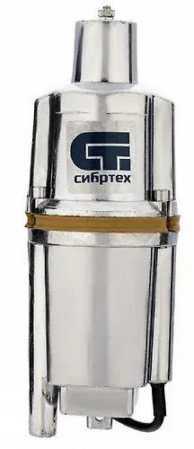 Vibratsionnyj nasos SVN300N-15, nizhnij zabor, 300 Vt, napor 75 m, 1200 l/ch, kabel 15 m// Sibrteh art_2