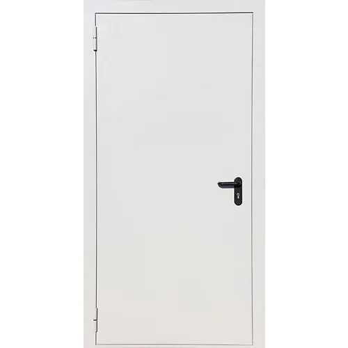 DVER PROTIVOPOZHARNAYA 2050h960L t.m.1.2mm RAL 7035 (ruchka na chernoj planke)_1