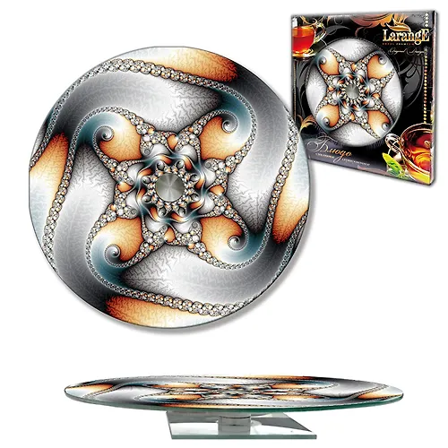 Blyudo servirovochnoe vraschayuscheesya d 280 mm, steklo 1051580_1