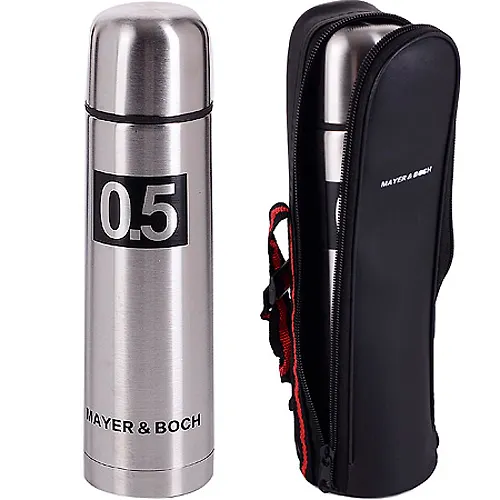 27611 Termos 500ml nerzh/stal chehol-sumka MB (h24) 