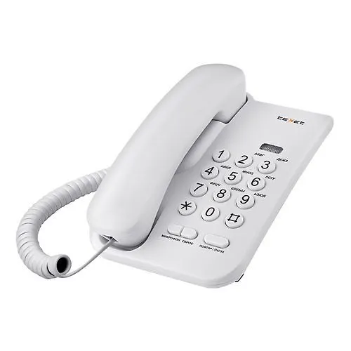 Provodnoj telefon teXet TX-212 svetlo-seryj_1