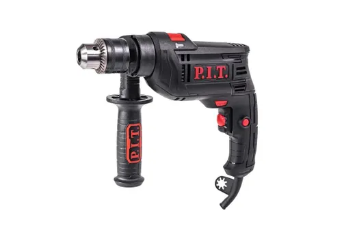 Drel udarnaya PSB13-C6 P.I.T. (650Vt, klyuchevoj patron 13mm, 0-3000 ob/min)_1