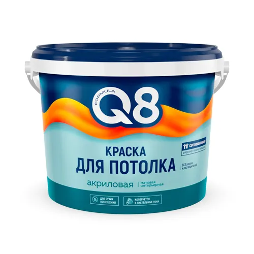 Kraska VD belosnezhnaya dlya potolka 1,4 kg Formula Q8_1