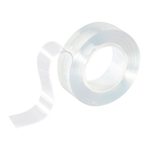 Nano-skotch dvuhstoronnij klejkij mnogorazovyj, 20mm h 1m_1