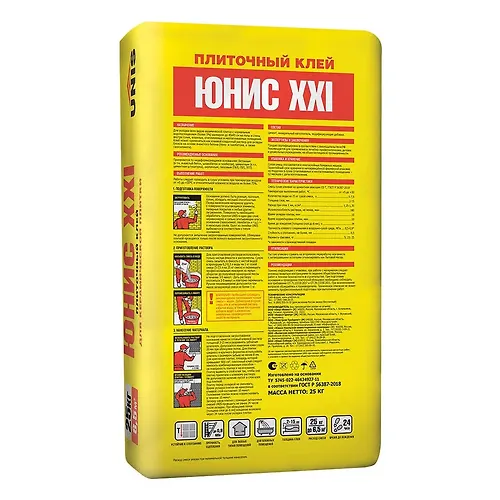 Smes suhaya kleevaya YUnis XXI 25 kg_2