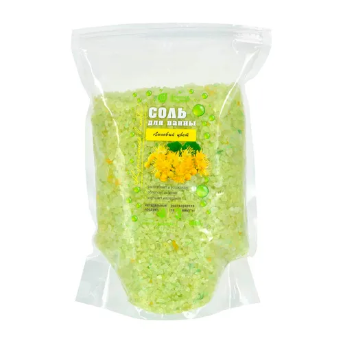 Sol dlya vanny «Lipovyj tsvet», 1 kg, v doj-pak, Bannye shtuchki_1