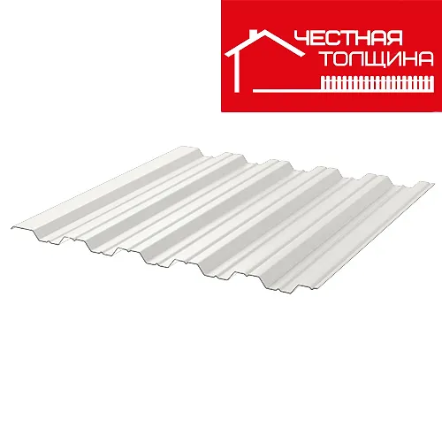 Profnastil okrashennyj NS-35 Belyj 9003  (tolschina 0.45) g.Penza_1