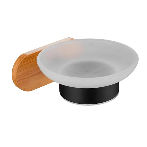 Mylnitsa nastennaya; Matovoe steklo; Pokrytie - chernyj; Material - derevo + nerzhaveyuschaya stal D30702_1