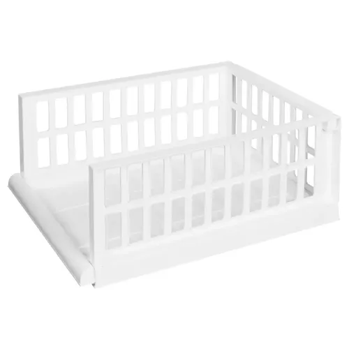 Organajzer s vydvizhnoj polkoj na rolikah SMART L Econova 450h345h180mm belyj 4352645_1