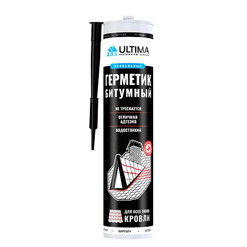 Germetik bitumnyj Ultima Bitum dlya krovli 260 ml_1