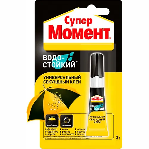 Klej-gel Moment Super vodostojkij, blister-karta 3 gr 3002908_1