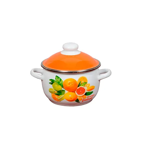 Kastryulya sharovaya 2 l, belosnezhnaya, Orange, 6RH161M_1