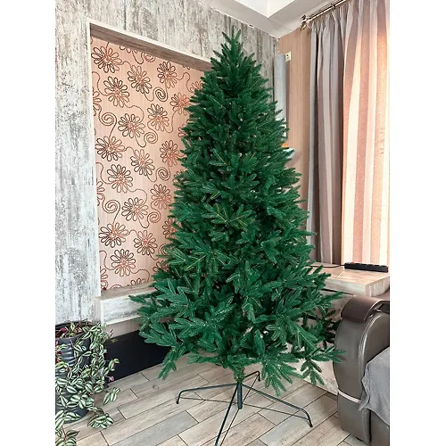 Elka iskusstvennaya Almaz Lesnaya krasavitsa LKl-210 litaya, vysota 2,1m_1