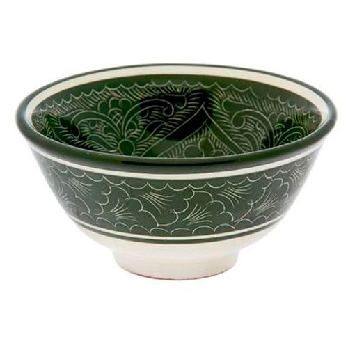 Piala srednyaya d11 Zelenyj (keramika) Uzbekistan_1