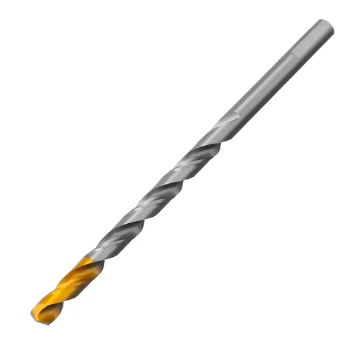Sverlo spiralnoe po metallu 7,5 h 156 mm, R6M5, Golden Tip, udlinennoe// Denzel art.718259_1