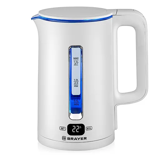 CHajnik elektricheskij BRAYER 6100BR Strix, 1500Vt, 1,5l, Cool Touch_1