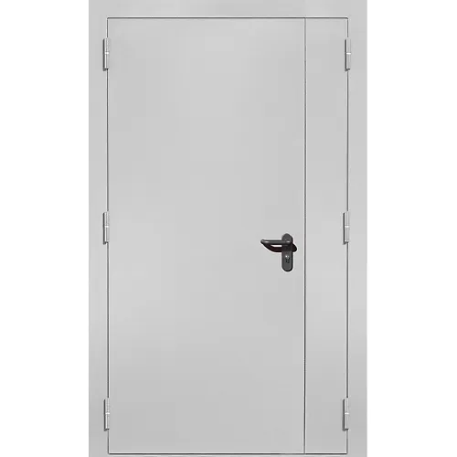 DVER PROTIVOPOZHARNAYA 2050h1170L t.m.1.2mm RAL 7035 (ruchka na chernoj planke)_1