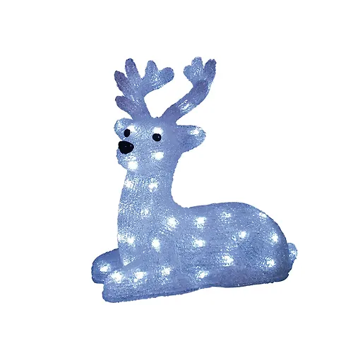 Figura svetodiodnaya «Lezhaschij olenenok»ULD-M3133-050/STA WHITE IP20 LYING FAWN 09560_1