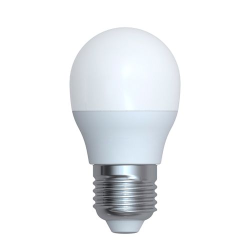 Lampa svetodiodnaya LED-G45-6W/4000K/E27/FR/RA95 PLK01WH Forma «shar», matovaya. Belyj svet(4000K) 6533_1