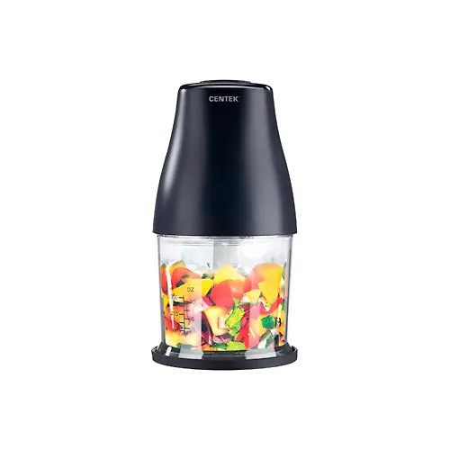 CHopper Centek CT-1398 <400Vt> 2 skorosti, chasha 800 ml, 3 nasadki/rezhima izmelchenie /vzbitie/ chistka_1