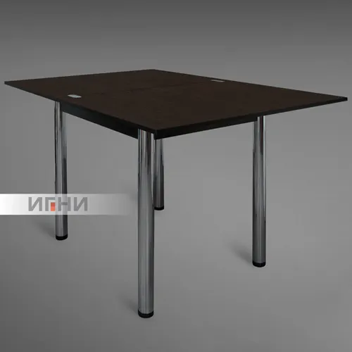 Kuhonnyj stol povorotno-raskladnoj 800*600 forma 1 (LDSP 16 mm), venge (tsargovyj poyas (LDSP 16 mm, v_1