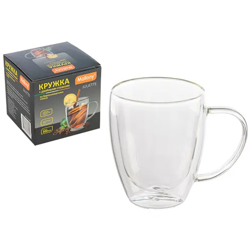 Kruzhka Juliette, obem 300 ml iz borosilikatnogo stekla s dvojnymi stenkami art.103489_1