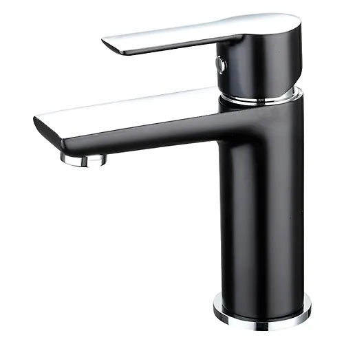 Smesitel dlya umyvalnika NEW, OLIMP hrom/chernyj, odnorychazhnyj, d-35,35-04 OLIMP black 
