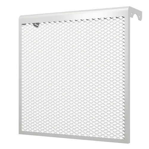 4 DMER V, Dekorativnyj metallicheskij ekran na radiator 4-i sektsionnyj_1