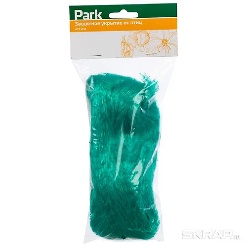 Zaschitnoe ukrytie ot ptits 2*10m (5gr/m2, razmer yachejki 1,5*1,5 sm) art.732114_1