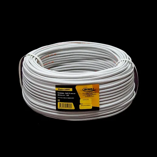 Provod SHVVP 2*0,75 belyj (100m) (VKZ) TU 27.32.13-002-95917592-2025_1