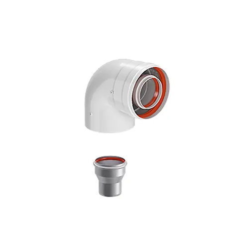 Otvod koaksialnyj KRATS K-02N-S 60/100 90 gr. startovyj (Navien DELUXE 75/100 (adapter 60/75)_1