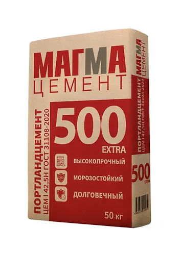 TSement Magma TSEM 1 42,5N GOST 31108-2020 (M-500) 50 kg_1