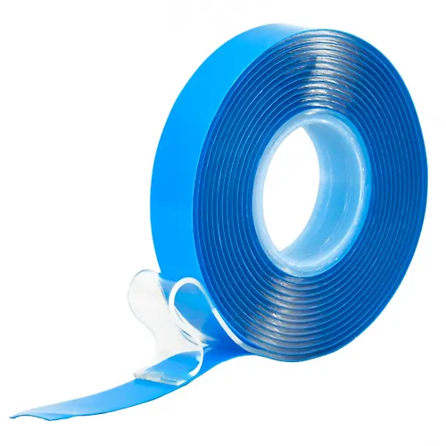 Klejkaya lenta dvuhstoronnyaya montazhnaya kristalno prozrachnaya 12mm h 2m UNIBOB IU (60) art.75541_1
