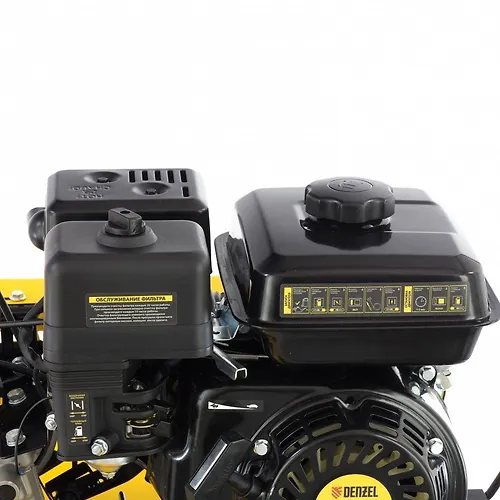 Motoblok DPT-270, 7 l.s., remen.stsep, shir 85 sm, glub 35 sm, frez 3h4, SHOM, peredachi 2V/1N// Denzel_4