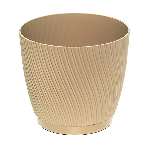 Gorshok tsvetochnyj Sonata Ar-Plast 3,3l kofe art.A032_1