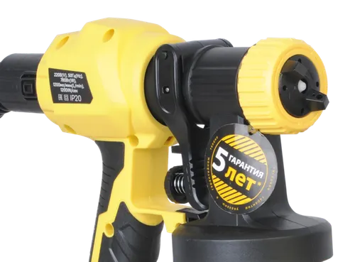 Kraskopult Hanskonner HSG9670B 780Vt, 0-1200ml/min, 120DIN/s, HVLP, S BAZOJ, shnur 4m_4